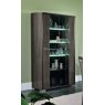 MCS SRL Italy MCS Dover Grey 2 Door Vitrine