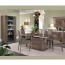 MCS SRL Italy MCS Dover Brown Dining Table.