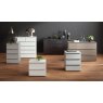 Nolte German Furniture Nolte Mobel - Akaro 4153200 - Bedside Chest With 2 and a 1/2 Drawers