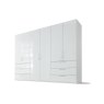 Nolte German Furniture Nolte Mobel - Concept me 200 7525086 - Complete Hinged Door Wardrobe 5 Doors and 3 Drawers Right