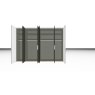 Nolte German Furniture Nolte Mobel - Concept me 200 7532080 - Complete Hinged Door Wardrobe with 6 Doors