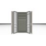 Nolte German Furniture Nolte Mobel - Concept me 230 7520088 - Complete Hinged Door Wardrobe 4 Doors with 2 doors backside f