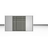 Nolte Mobel - Concept me 300 3540116 - Sliding Door Panorama Wardrobe with 2 doors