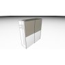 Nolte German Furniture Nolte Mobel - Concept me 310 3520033 - Sliding Door Wardrobe with 2 Doors and Shelf Left Hand Side