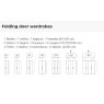 Nolte German Furniture HORIZONT 100 -  Combination Hinged Door Wardrobe