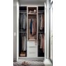 Nolte German Furniture HORIZONT 100 - 7804414 Hinged Door planning wardrobe with 1 Door and 4 Drawers