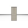 Nolte German Furniture HORIZONT 110 - 7808424 Hinged Door planning wardrobe with 2 doors and 4 Drawers
