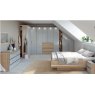 Nolte German Furniture HORIZONT 110 - 8806423 Folding Door wardrobe with 2 doors and 3 Drawers