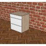 Nolte German Furniture Nolte Mobel - Alegro Style 2.5 Drawer Bedside 60cm