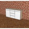 Nolte German Furniture Nolte Mobel - Alegro Style Combi Unit With 2 Cupboards  And Drawers