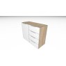 Nolte German Furniture Nolte Mobel - Concept me 700 4211710 Chest with 4 Drawers 1 Door Left Hand Facing