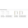 Nolte German Furniture Nolte Mobel - Marcato 2.0 - 3520211- 2 Door Sliding Wardrobe with 40cm Linen Shelf and a Coat Rack