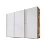 Nolte German Furniture Nolte Mobel - Marcato 2.0 - 3530211- 3 Door Sliding Wardrobe and End Shelf Unit