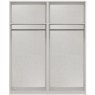 Premium British Collection Premium British Collection Watkins 4 Door Robe with 2 Mirrors