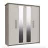 Premium British Collection Premium British Collection Aruba 4 Door Robe with 2 Mirrors