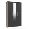 Premium British Collection Premium British Collection Aruba Tall 3 Door Robe with Mirror