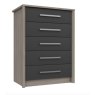 Premium British Collection Premium British Collection Aruba 5 Drawer Chest