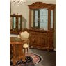 Saltarelli Mobili Saltarelli Versailles Walnut Vetrina Curio 1 Door Small