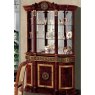 Saltarelli Mobili Saltarelli Atena Walnut Vetrina 3 Doors Glass Cupboard