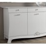 Saltarelli Mobili Saltarelli Giulia White 2 Doors Sideboard with Drawers.