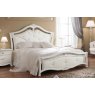 Saltarelli Mobili Saltarelli Giulia Letto Bed with Studded Headboard and Footboard