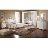 Saltarelli Mobili Saltarelli Giulia Letto Bed with Studded Headboard and Footboard