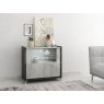 San Martino Italy San Martino Hilton Sideboard 4 Door Cabinet With LED Lights