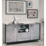 San Martino Hilton Sideboard 4 Door Cabinet With LED Lights