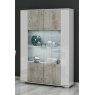 San Martino Italy San Martino Dylan 2 Door Display Cabinet with LED Lights