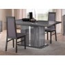 San Martino Italy San Martino Armony Grey Extending Dining Set With 4 Chairs