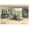 San Martino Armony Grey Extending Dining Set With 4 Dining Chairs