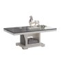 San Martino Italy San Martino New Ascot White and Grey High Gloss Coffee Table