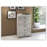 San Martino Italy San Martino Chantal 5 Drawer Tall boy Chest