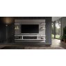 Status SRL Italy Status Wall Unit Grey Oak + White