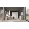 Status SRL Italy Status Treviso Grey 4 Door Wardrobe