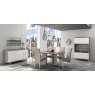 Status SRL Italy Status Treviso Grey 2 Door Vitrine