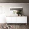 Status SRL Italy Status Treviso Grey 4 Door Buffet