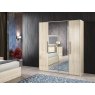 Accadueo H2O H20 Design Dafne Wardrobe In Beige Van Guard