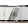 Status SRL Italy Status Lisa White High Gloss 4 Door Buffet