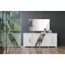 Status SRL Italy Status Lisa White High Gloss 4 Door Buffet