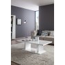 Status SRL Italy Status Lisa White High Gloss Coffee Table