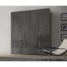 Status Sarah Grey Birch Italian Wardrobe