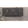 Status SRL Italy Status Sarah Grey Birch 4 Door Buffet