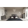 Status SRL Italy Status Sarah Grey Birch Italian Bed Frame