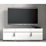 Status SRL Italy STATUS MARA WHITE with Metal Handle DAY 3D TV Unit