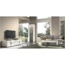 Status SRL Italy STATUS MARA WHITE with Metal Handle DAY 3D TV Unit