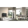 STATUS MARA WHITE with Metal Handle DAY 4D TV unit STATUS MARA WHITE with Metal Handle DAY 4D TV unit