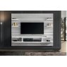 Status SRL Italy Status Wall Unit Silver Grey + White