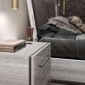 Status SRL Italy Status Mia Silver Grey Night Table