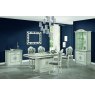 H2O Design Aurora White-Silver 2 Door Vitrine